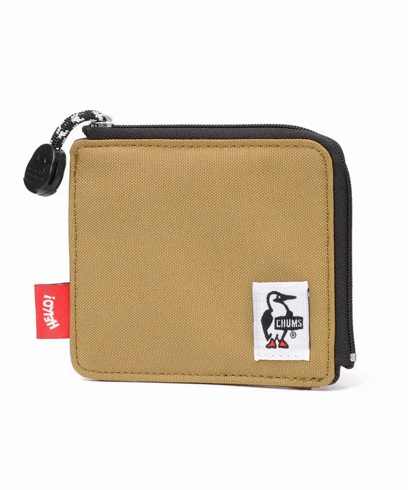 MustHave Deal Chums Recycled L-Shaped Zip Wallet