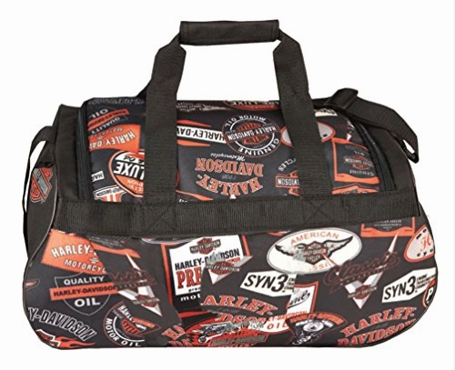 Harley-Davidson Logo Sport Light-Weight Duffel Bag, 20 X 9 X 10 Inch 99418 Logo Save More Now Special Online Offer