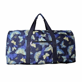 World Traveler Women'S Value Series Blue Moon 22-Inch Gold Butterfly Duffel Bag, Navy Trim Gold Shop the Best Deals Hot Price Drop