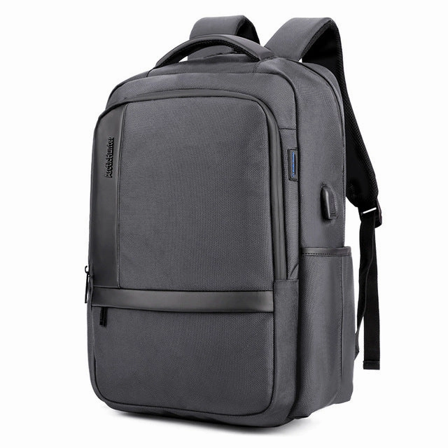 Men 'S Waterproof  College/School Backpack -Black,Blue,Gray Limited Stock Offer Shop Grab Savings