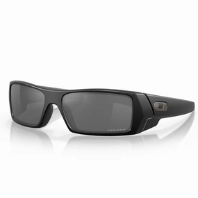 Instant Savings Deal Oakley Oo9014 Gascan Sunglasses - Matte Black With Prizm Black Lens