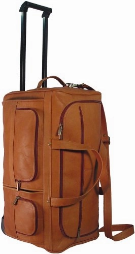 Limited Stock Alert Shop Grab Now David King & Co. 22 Inch Rolling Duffel, Tan, One Size