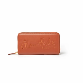 Standard Signature Logo Wallet - Brown Perfect Gift Sale