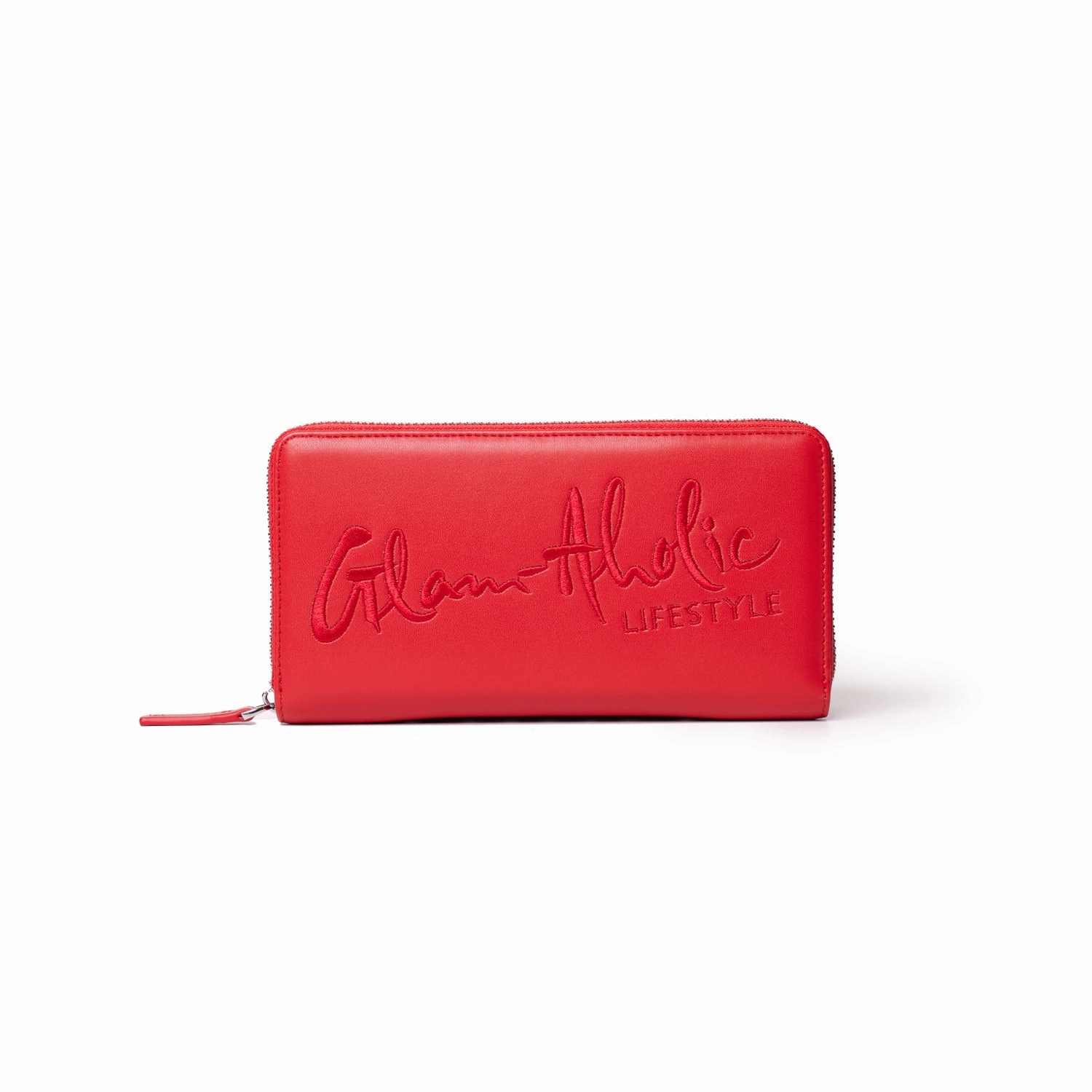 Surprise Offer Now Mega Savings Now Standard Signature Logo Wallet - Red