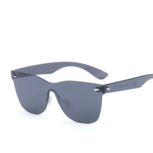 Men'S Fashion Rimless Sunglasses - Green Revo,Blue Revo,Yellow,Smoke,Light Blue,Light Green Shop Hot Deals