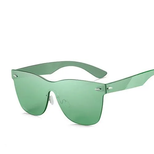 Men'S Fashion Rimless Sunglasses - Green Revo,Blue Revo,Yellow,Smoke,Light Blue,Light Green Clearance Alert Now Best Price Online