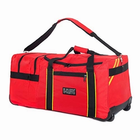 Rolling Firefighter Gear Bag Fireman Equipment Duffel With Wheels Paramedic Wheeled Travel Bags Helmet Pocket Save More Online