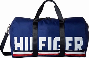 Shop Grab Offer Tommy Hilfiger Men'S Knox Hilfiger Rip Stop Nylon Duffel Cobalt One Size