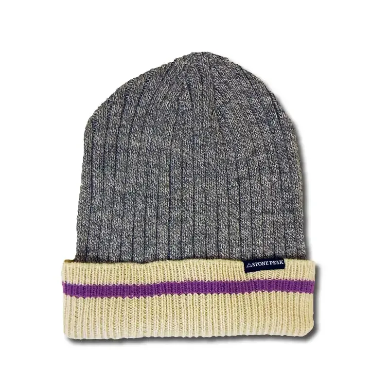 Stone Peak Knit Beanie Limited Stock Alert Today Only Hot Sale
