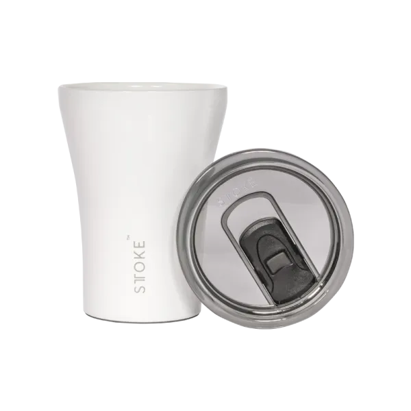 Surprise Discount Today Sttoke Ceramic Reusable  Shatterproof Cup