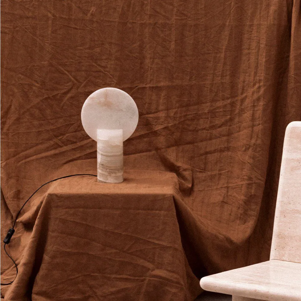STUDIO SOCIET Circle Lamp, Onyx