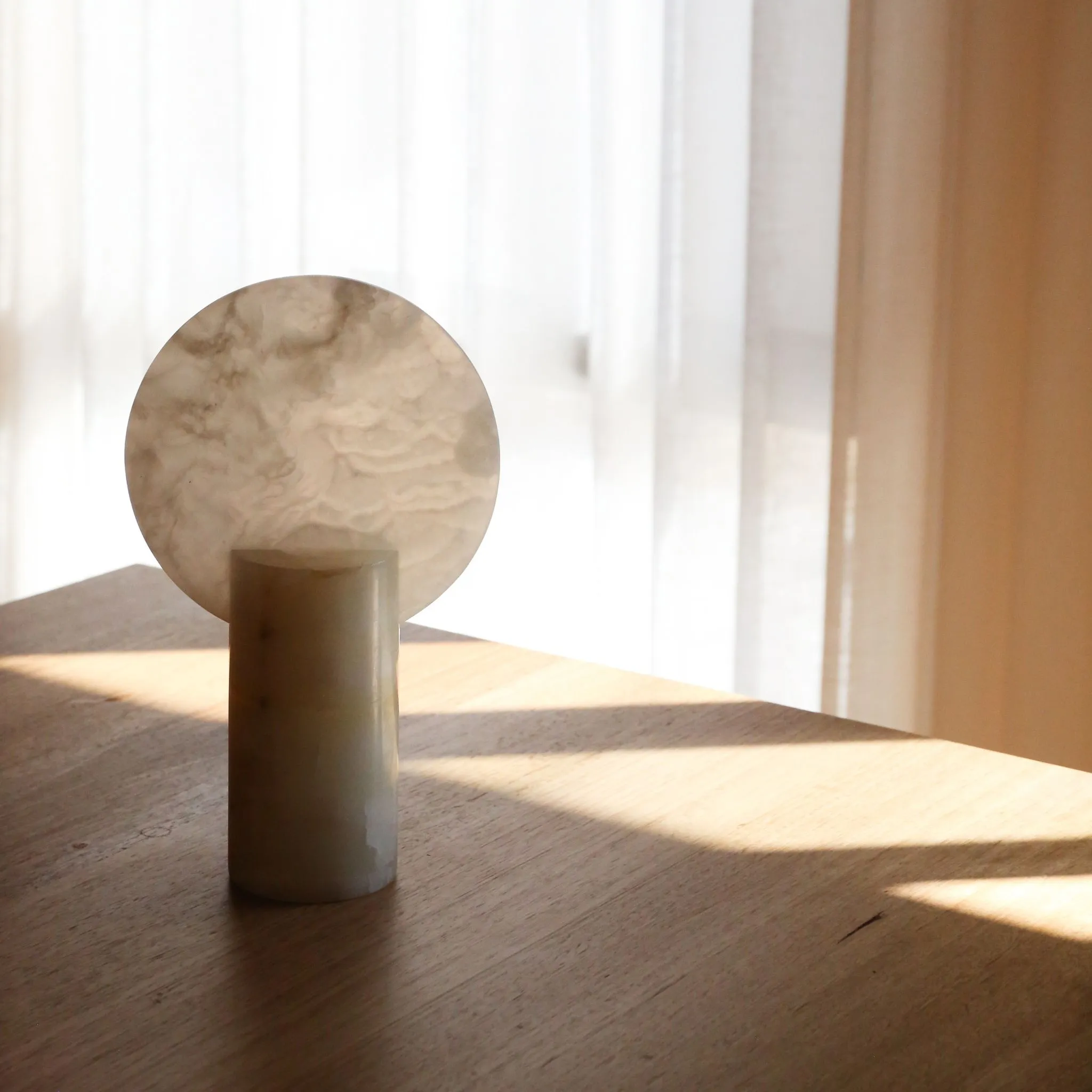 STUDIO SOCIET Circle Lamp, Onyx