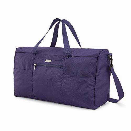 Daily Deal Frenzy Daily Clearance Deal Samsonite Foldaway Packable Duffel Bag, Evening Blue, Medium