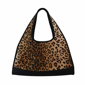 Trending Offer Today Gym Bag Brown Leopard Women Yoga Canvas Duffel Bag Sports Tote Bags For Girls