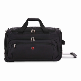 Swissgear Large Lightweight Rolling Duffel | Wheeled, Soft-Shell Luggage | Men'S And Women'S - Blue/Green Shop Now Save
