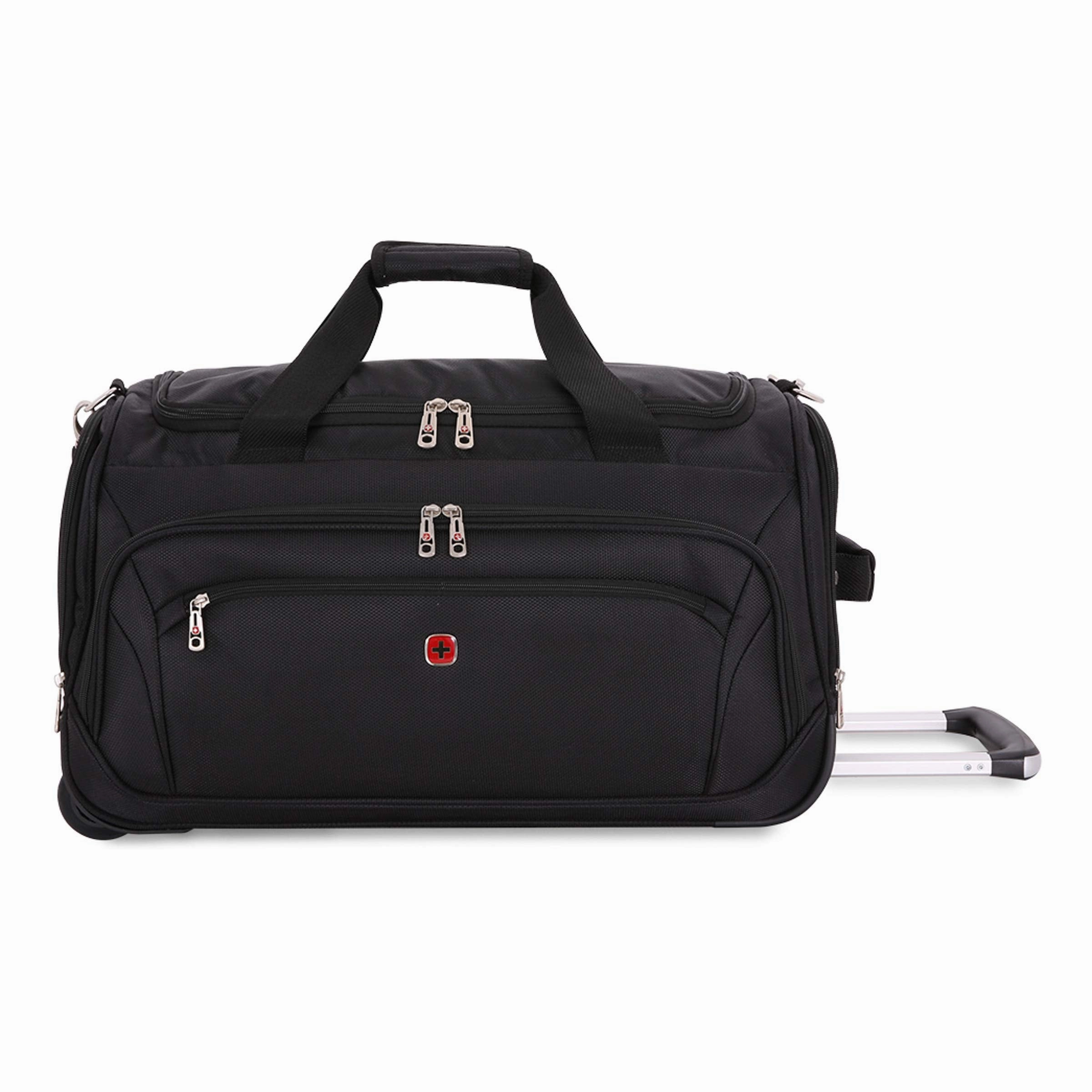 Swissgear Large Lightweight Rolling Duffel | Wheeled, Soft-Shell Luggage | Men'S And Women'S - Blue/Green Shop Now Save