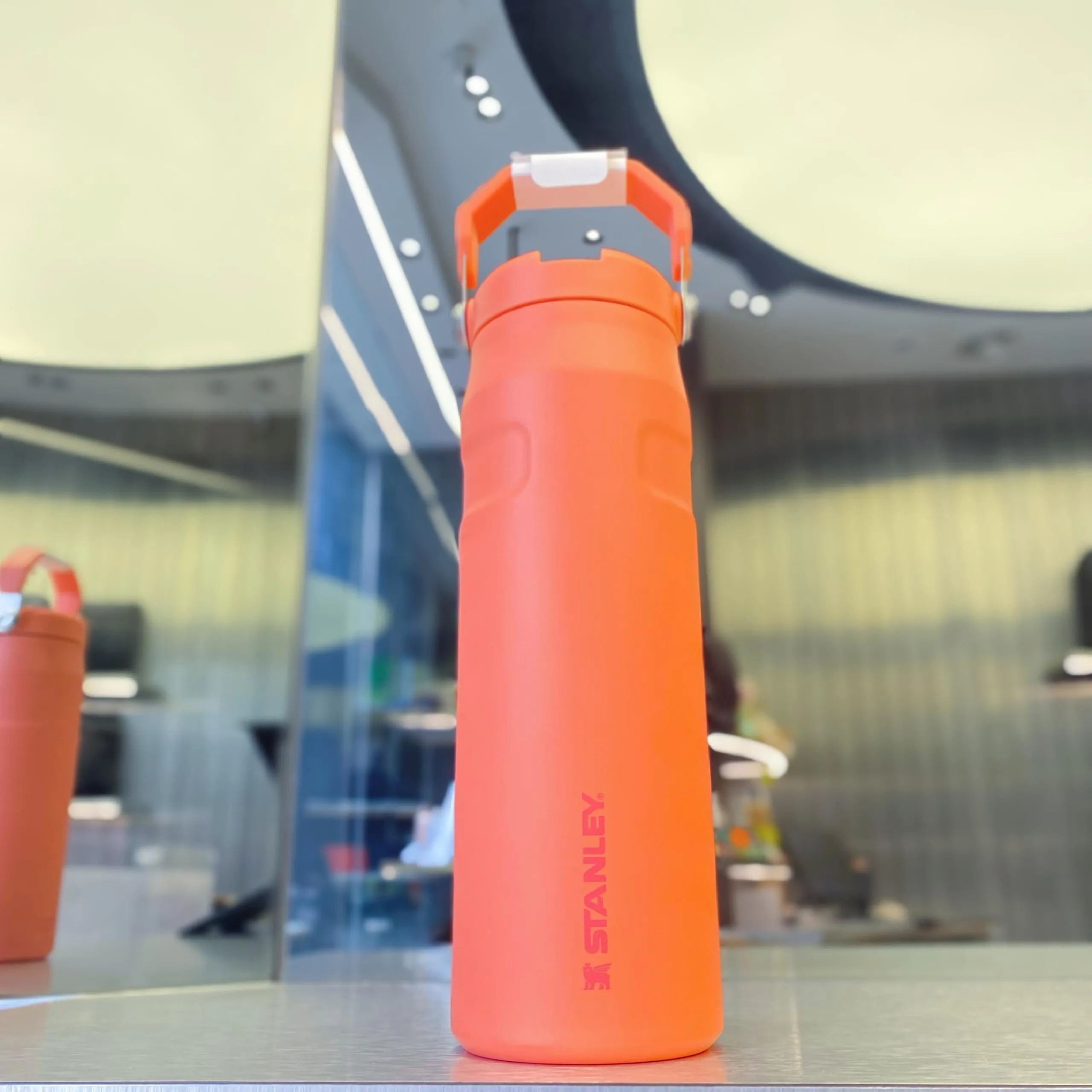 Limited Time Sale The Iceflow? Bottle With Flip Straw Lid