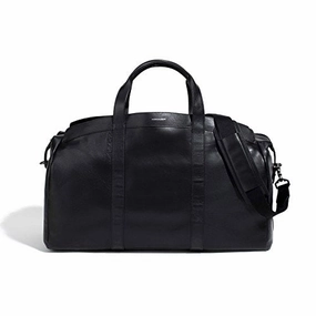 Save More Now The Gateway Duffel Black Leather Bag By Hook & Albert
