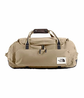 The North Face Unisex Berkeley Duffel ? Medium Kelp Tan Dark Heather/Asphalt Grey Light Heather One Size Clearance Steal Today