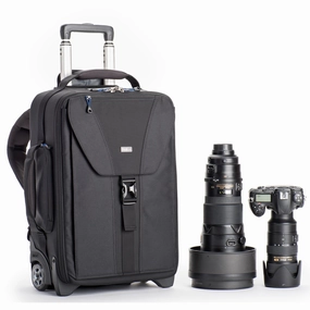 Shop Save Today Limited Time Hot Deal Think Tank Photo Airport Takeoff V2.0 Rolling Camera Bag - Black