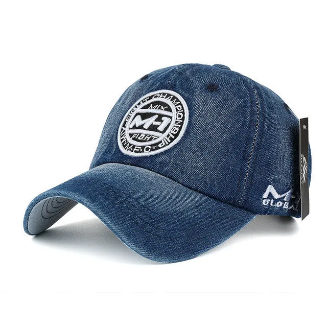 Instant Savings Deal High Quality Snapback Cap Denim Baseball Hats For Men