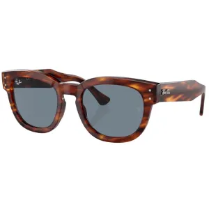 Shop Grab Savings Flash Sale Alert Now Ray-Ban Mega Hawkeye Rb0298S 954/62 - Striped Havana With Blue Lens