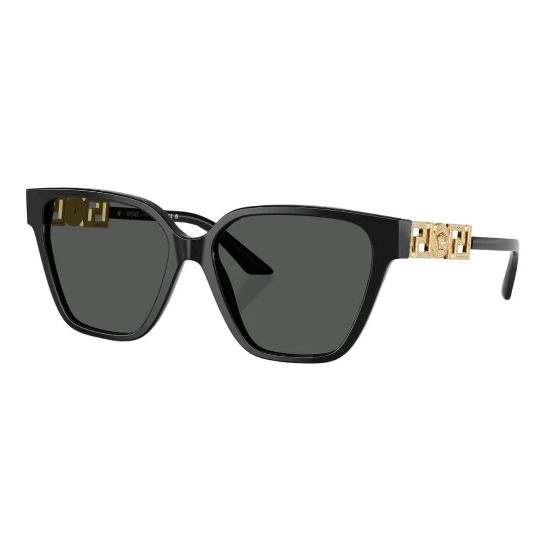 Today Only Hot Pick Shop Save Big Versace Ve4471B Gb1/87 Sunglasses - Black Frame, Dark Grey Lens