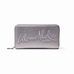 Jumbo Signature Logo Wallet - Platinum Best Deal Today Online Exclusive Savings