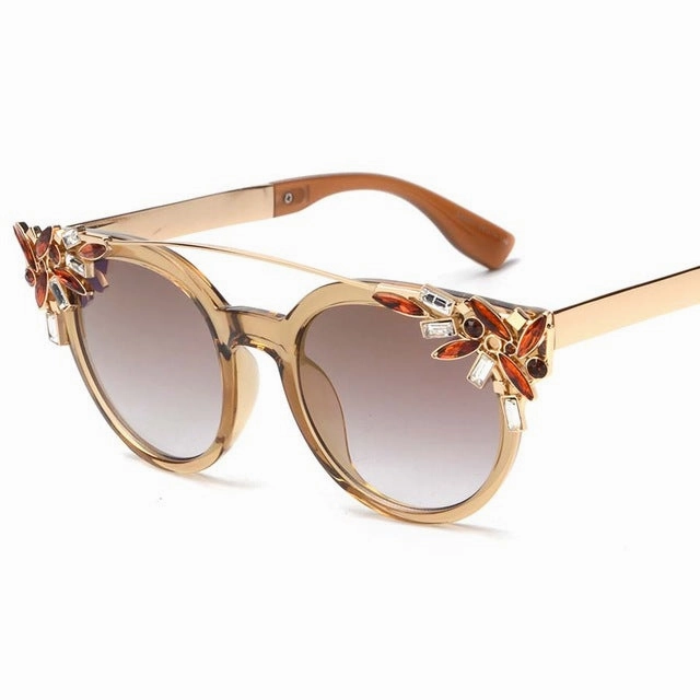 MustHave Deals Daily Special Offer Women'S Fashion Summer Sunglasses With Crystal Decoration