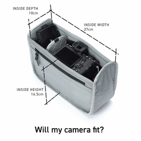 Grip Sling Camera Insert - Silver Matte Flash Pick Today