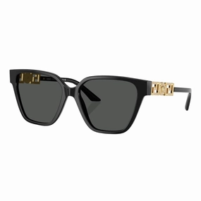Today Only Hot Pick Shop Save Big Versace Ve4471B Gb1/87 Sunglasses - Black Frame, Dark Grey Lens