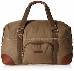 Instant Discount Perry Ellis 22" Carry Canvas Bag Weekend Duffel, Olive, One Size