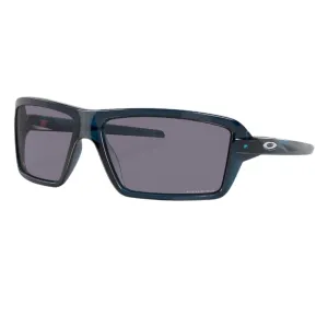 Shop Today Save Oakley Cables Oo9129 912917 Transparent Poseidon Prizm Grey