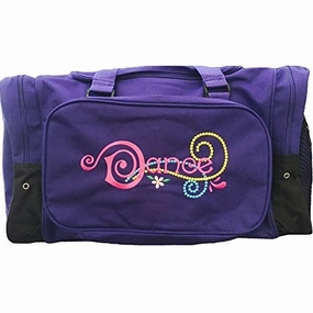 Last Chance Offer Hot Pick Online Sassi Designs Big Girls Purple Dance Duffel