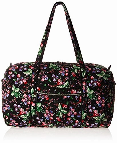 Shop the Savings Now Vera Bradley Women'S Iconic Large Travel Duffel-Signature, Winter Berry, One Size