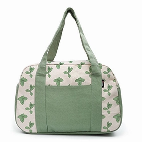 Women'S Mint Leaves-1 Printed Canvas Duffel Travel Bags Was_19 Deal of the Day Online Deal Frenzy