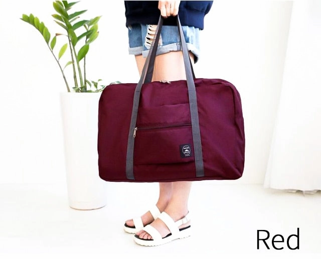 Markroyal New Folding Travel Bag Nylon Women Travel Bags Large Capacity Hand Luggage Tote Duffel Today Only Offer Trending Savings Now