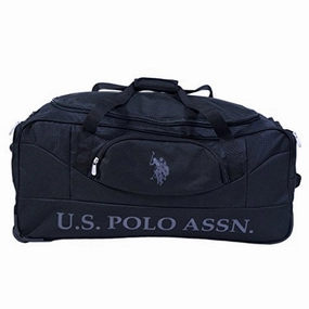 Dont Miss These Savings U.S. Polo Assn. 36In Rolling Duffel Bag, Black, One Size
