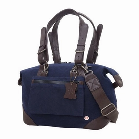 Dont Wait Save Hot Pick Sale Token Bags Lafayette Waxed Duffel Bag, Navy, One Size