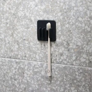 TOOLETRIES The George Toothbrush Rack/Holder, Charcoal