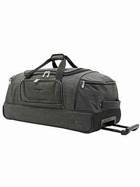 Daily Special Offer Dont Miss Hot Deals Travelers Club 30" Travel Rolling Duffel Bag, Grey, Inch