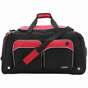 Travelers Club Adventure Travel Duffel Bag, Red, 28 Inch Dont Wait Save Steal Todays Offer