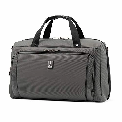 Hot Sale Alert Travelpro Crew Versapack Weekender Carry-On Duffel Bag W/Suiter, Titanium Grey, One Size