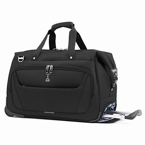 Shop the Savings Travelpro Luggage Maxlite 5 20" Lightweight Carry-On Rolling Duffel Suitcase, Black, One Size
