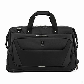 Best Deal Online Limited Time Discount Travelpro Luggage Maxlite 5 20" Lightweight Carry-On Rolling Duffel Suitcase, Black, One Size