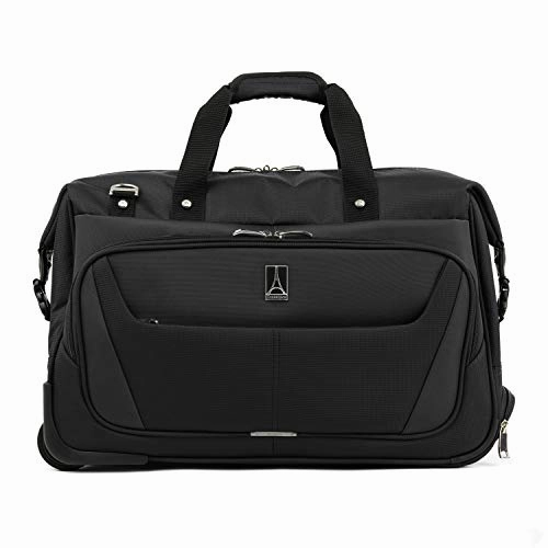 Travelpro Luggage Maxlite 5 20" Lightweight Carry-On Rolling Duffel Suitcase, Black, One Size Shop the Best Deals Deal Frenzy Today