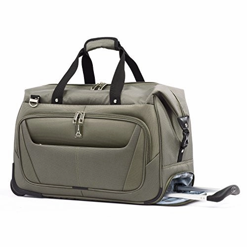 Travelpro Luggage Maxlite 5 20" Lightweight Carry-On Rolling Duffel Suitcase, Slate Green One Size Online Exclusive Deal Special Occasion Discount