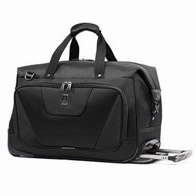 Grab Save Today Big Hot Sale Travelpro Maxlite 4 Carry Rolling Duffel, Black, One Size