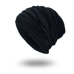 Flash Sale Alert Men'S Fashion Knitted Winter Beanies - Black,Grey,Khaki,Navy,Burgundy