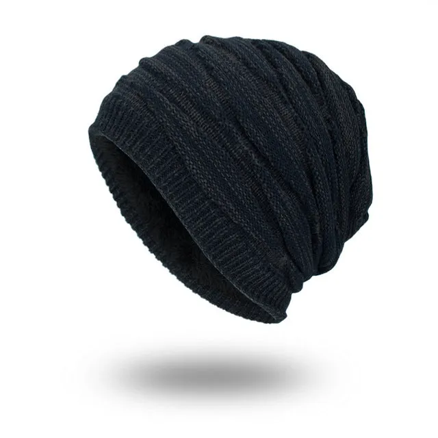 Steal Todays Offer Men'S Fashion Knitted Winter Beanies - Black,Grey,Khaki,Navy,Burgundy